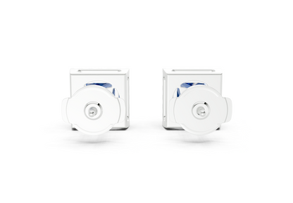Marseille Halo Sapphire Gemstone Princess Cut Studs