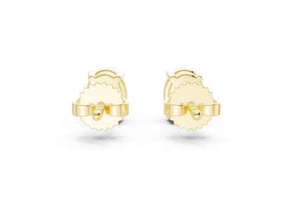 Geneva Classic Pink Diamond Oval Cut Studs