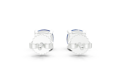 Geneva Classic Sapphire Gemstone Cushion Cut Studs