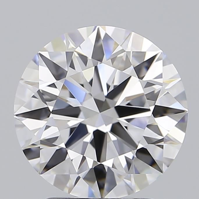 2.51 Carat D-IF Round Lab Diamond