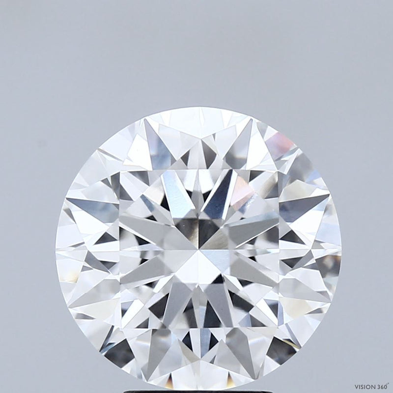 5.52 Carat E-VVS2 Round Lab Diamond