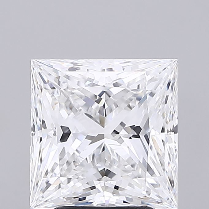 3.83 Carat E-VVS2 Princess Lab Diamond