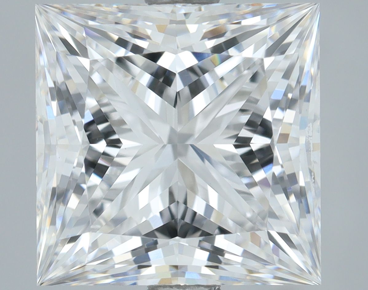 3.05 Carat D-VS1 Princess Lab Diamond