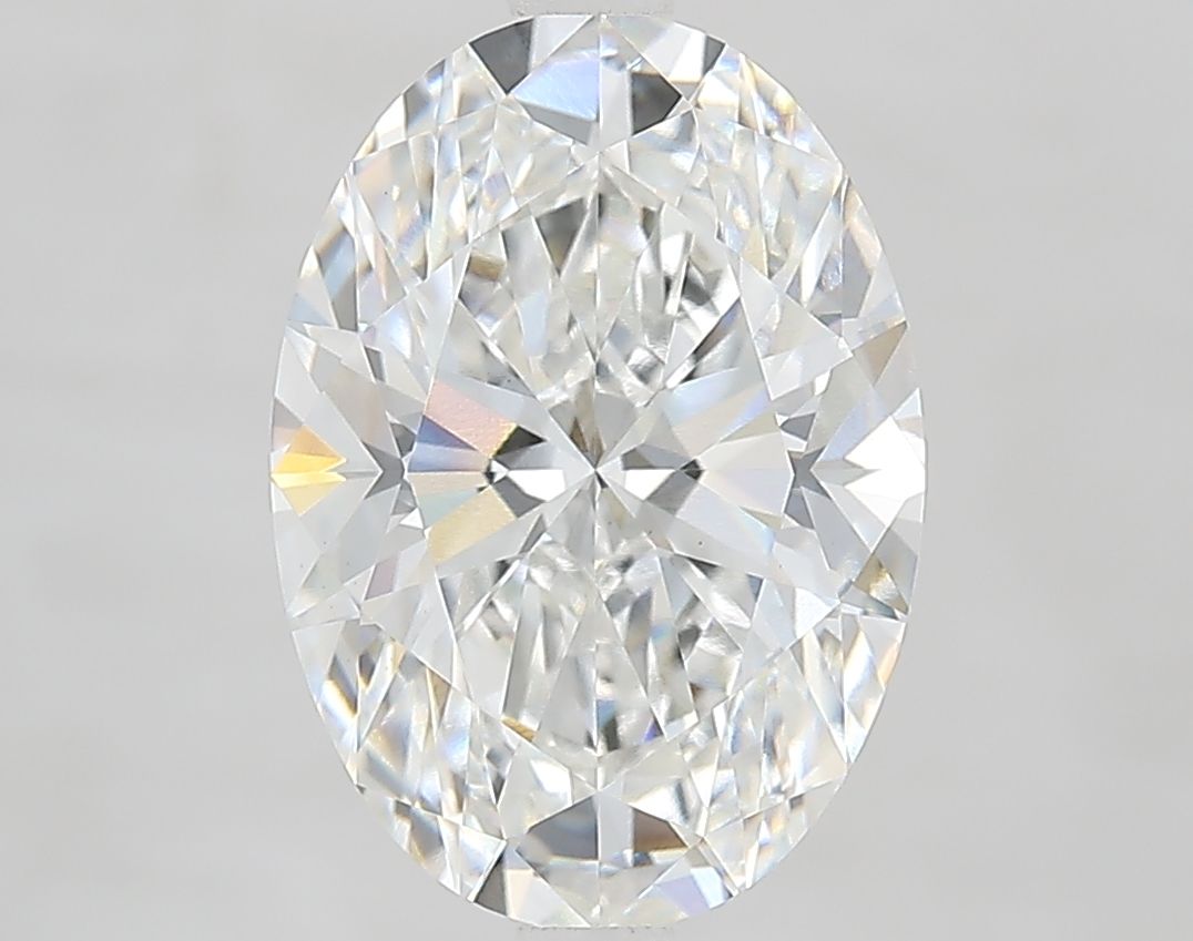 3.82 Carat E-VS1 Oval Lab Diamond