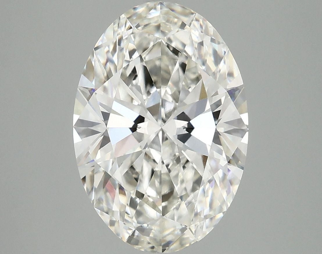 3.57 Carat H-VVS2 Oval Lab Diamond