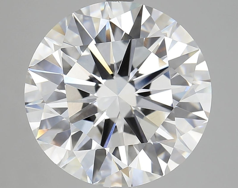 8.04 Carat F-VVS2 Round Lab Diamond