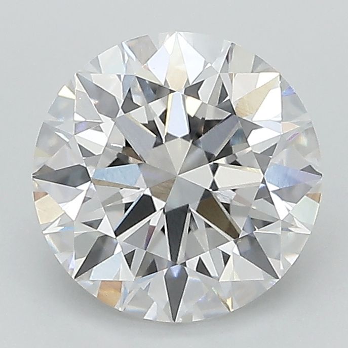 2.04 Carat D-VVS2 Round Lab Diamond