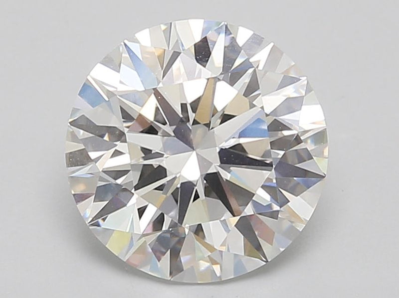 4.03 Carat F-VVS2 Round Lab Diamond
