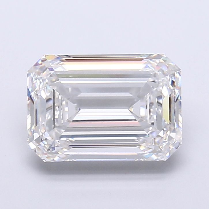 5.03 Carat D-VVS1 Emerald Lab Diamond
