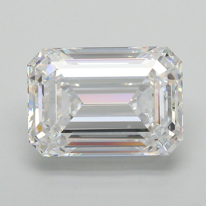 6.05 Carat D-VS1 Emerald Lab Diamond