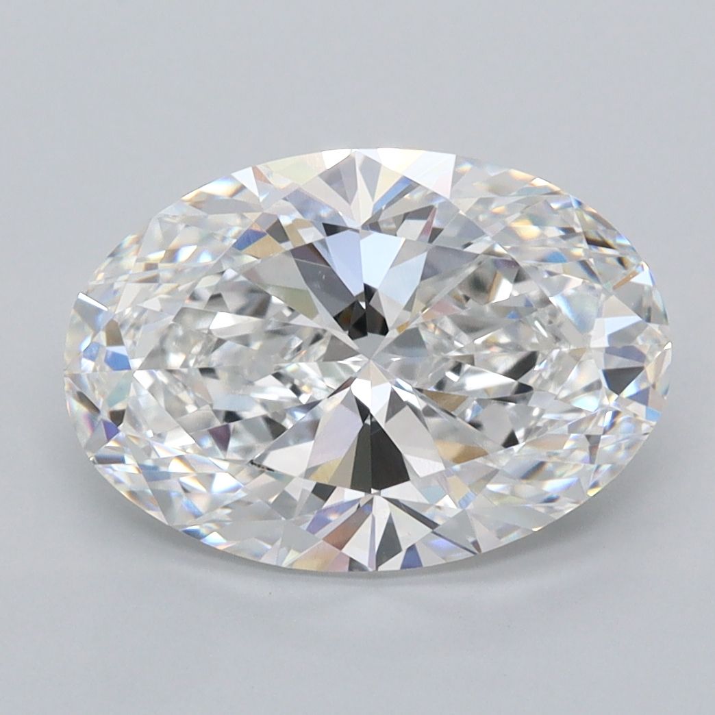 3.50 Carat D-VVS1 Oval Lab Diamond