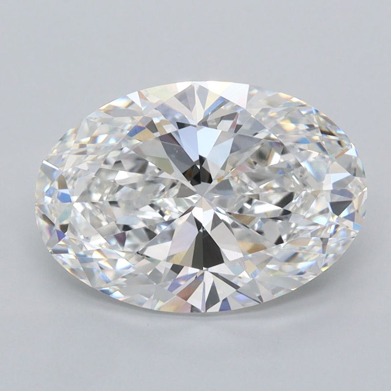 3.50 Carat D-VVS1 Oval Lab Diamond
