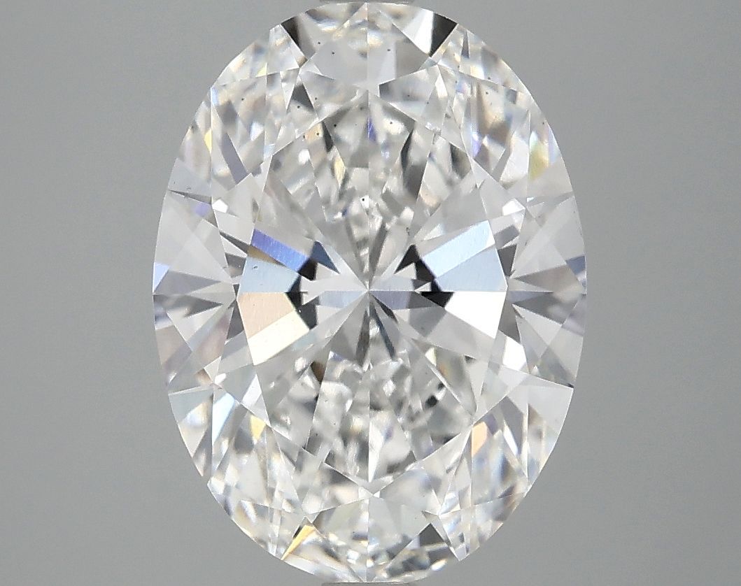 3.76 Carat D-VS2 Oval Lab Diamond