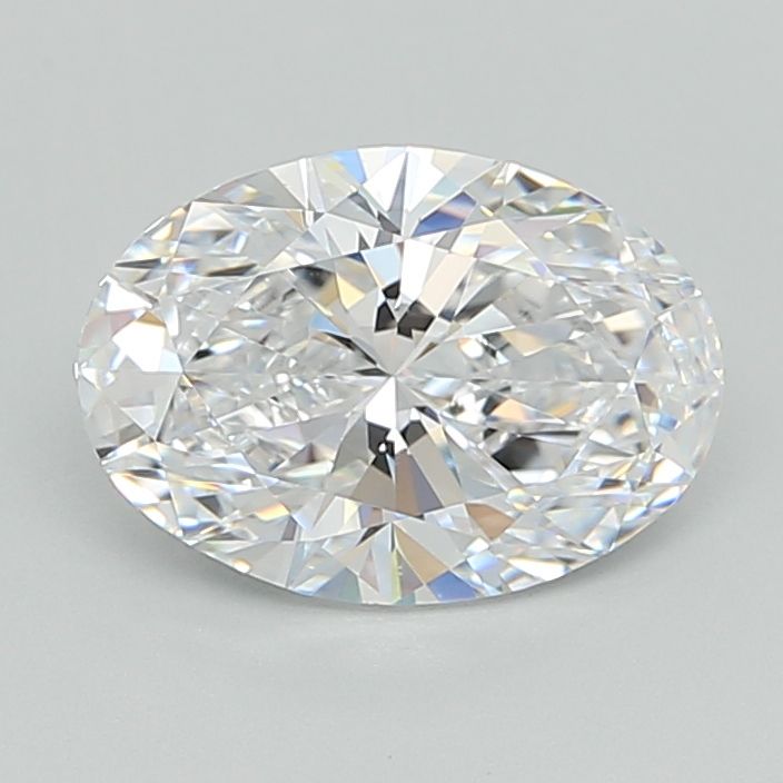 2.53 Carat D-IF Oval Lab Diamond