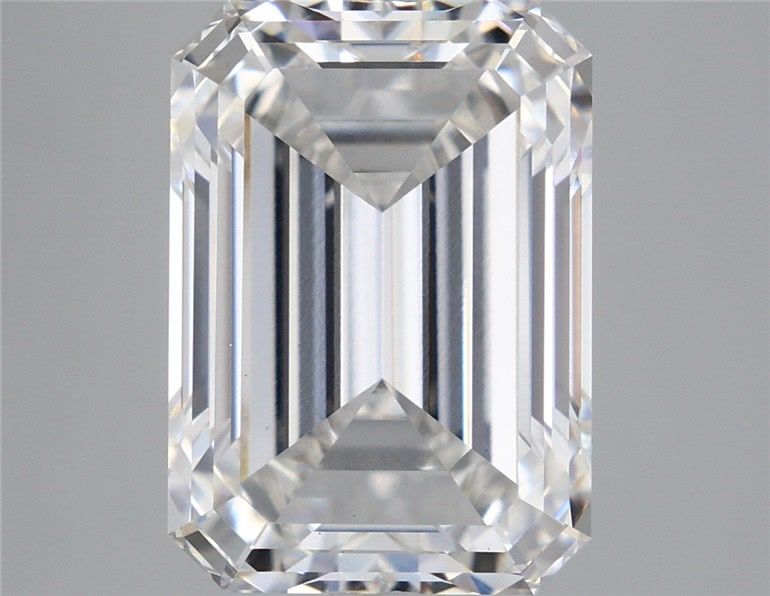 6.52 Carat F-VS1 Emerald Lab Diamond