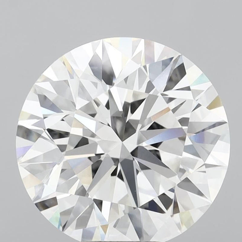 6.06 Carat E-VVS2 Round Lab Diamond