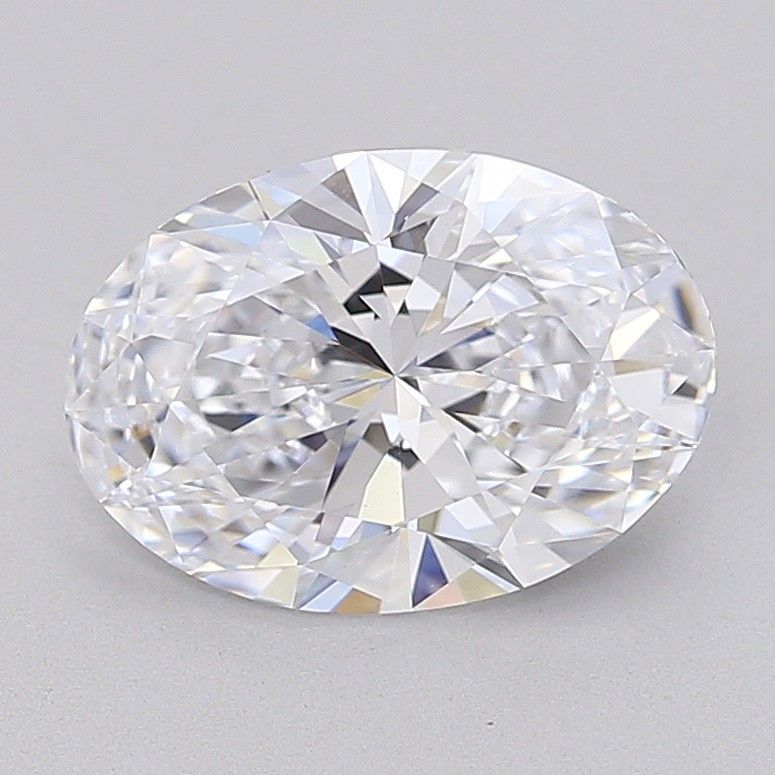 3.05 Carat D-FL Oval Lab Diamond