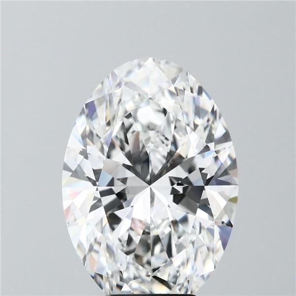 6.09 Carat E-VVS2 Oval Lab Diamond