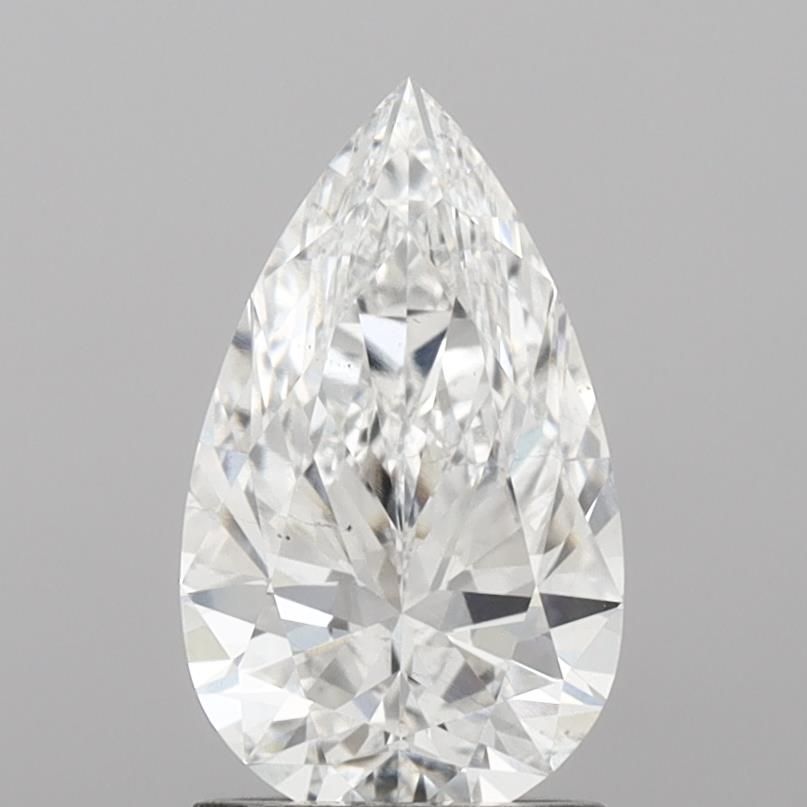 1.59 Carat E-VS2 Pear Lab Diamond