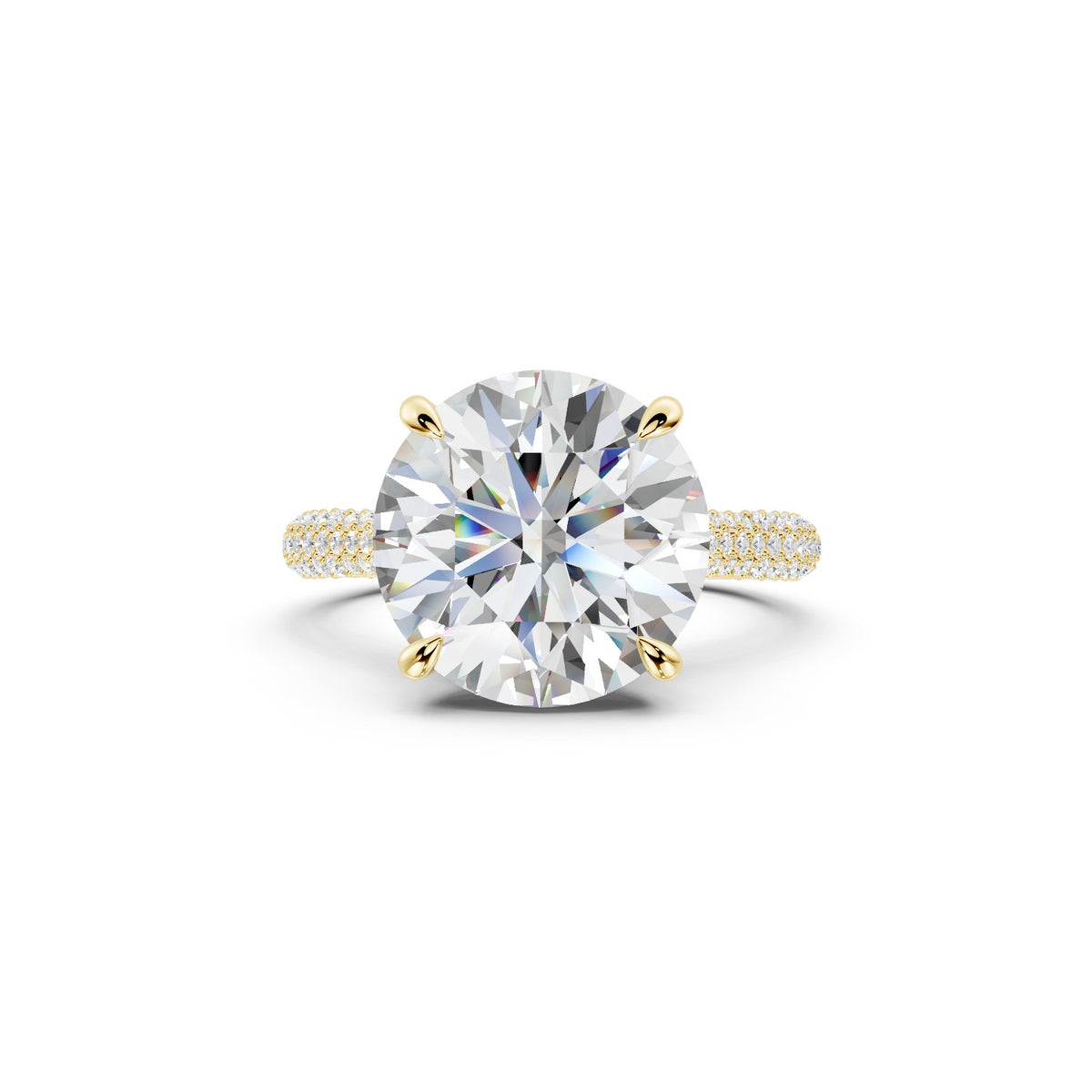 The Park Avenue Halo Engagement Ring