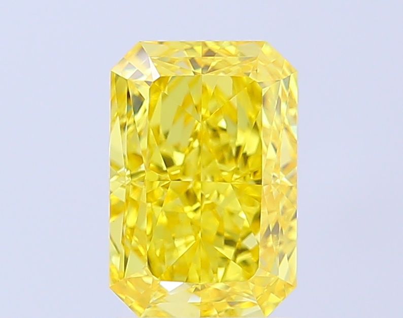 3.01 Carat Radiant Cut Fancy Yellow