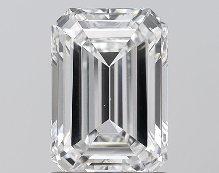 1.52 Carat F-VS2 Emerald Lab Diamond