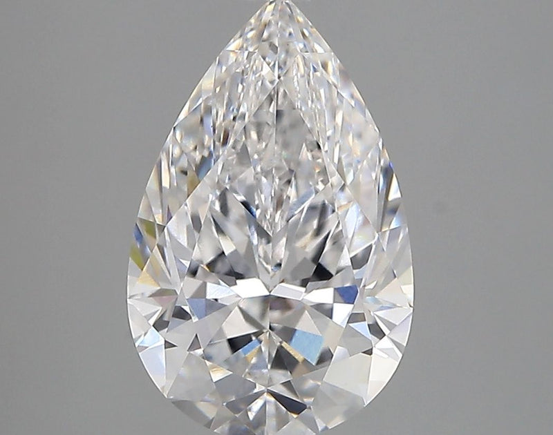 2.62 Carat E-VS1 Pear Lab Diamond