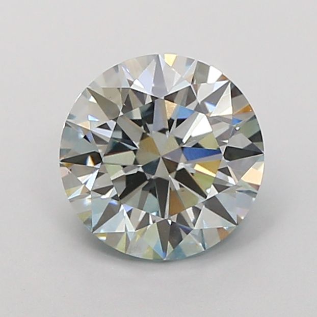 2.05 Carat Round Cut Fancy Green