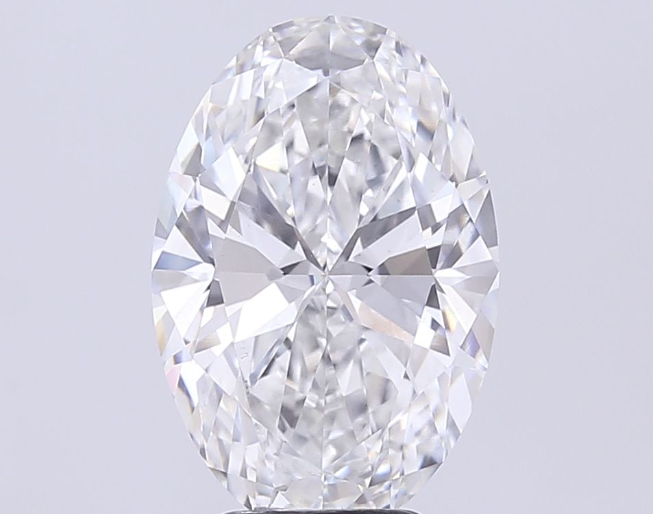 5.02 Carat E-VS1 Oval Lab Diamond
