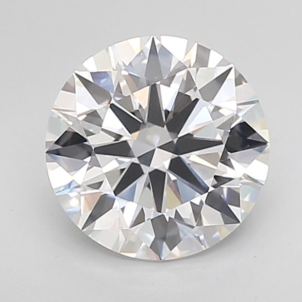 2.85 Carat D-VVS2 Round Lab Diamond