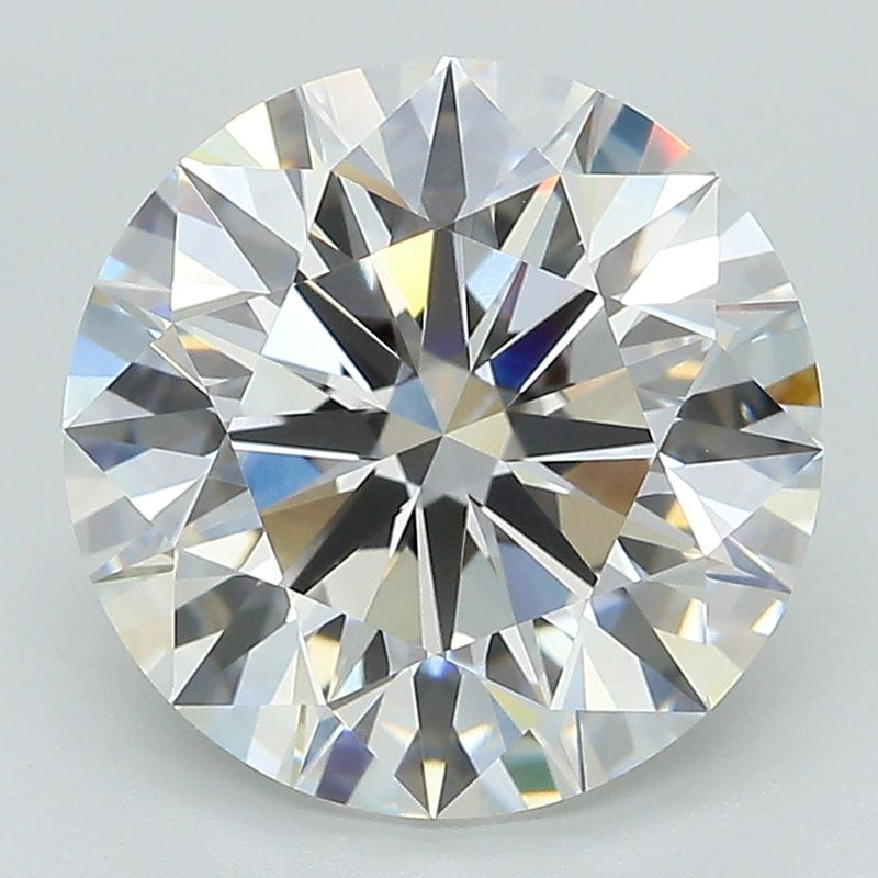 5.09 Carat F-VVS2 Round Lab Diamond