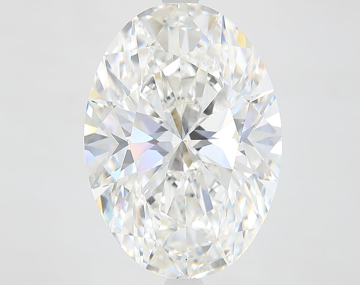8.02 Carat F-VS2 Oval Lab Diamond