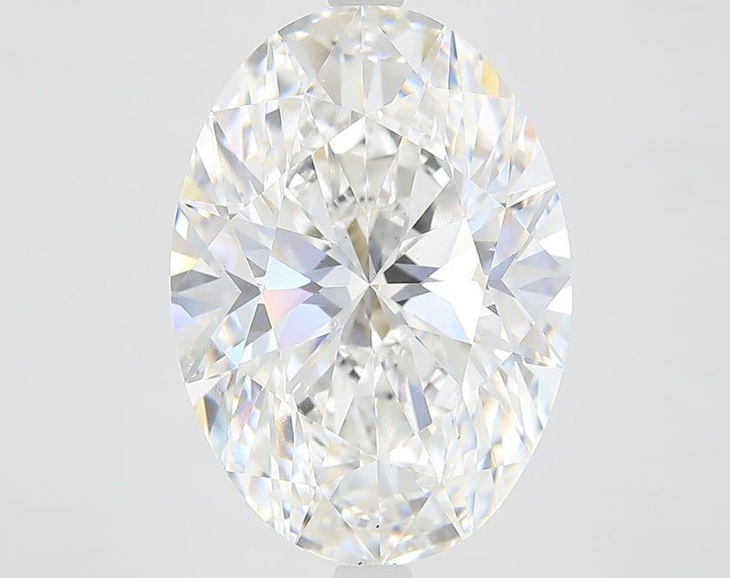 8.02 Carat F-VS2 Oval Lab Diamond