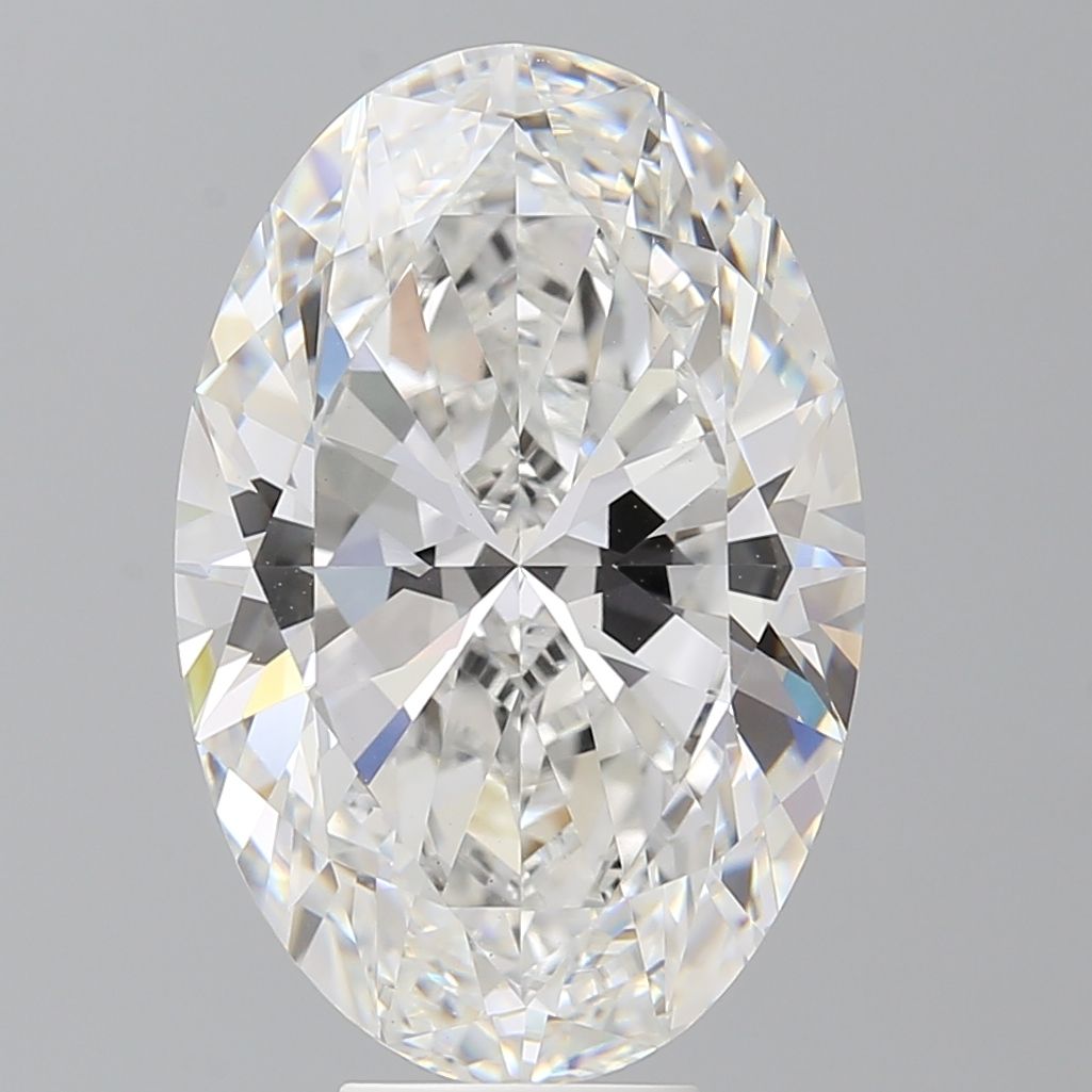 9 Carat F-VVS2 Oval Lab Diamond
