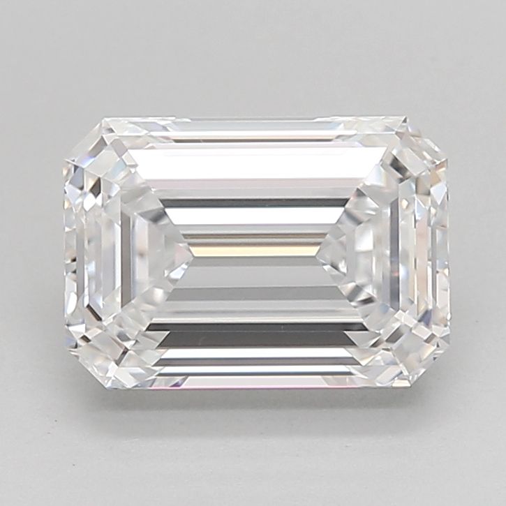 3.03 Carat D-VVS1 Emerald Lab Diamond