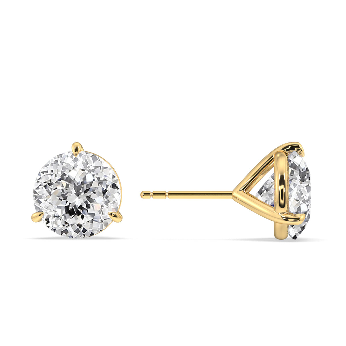 Portuguese Lab Diamond Studs