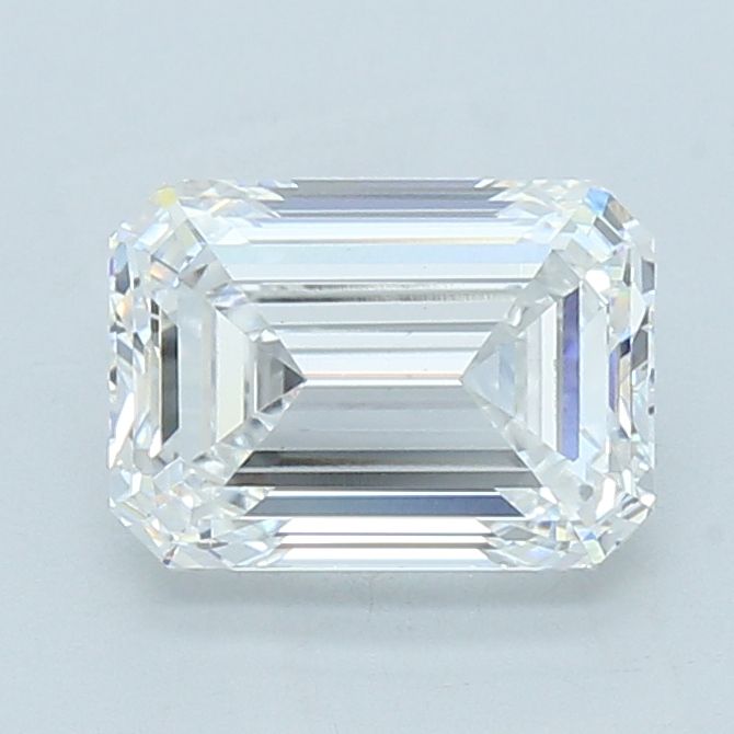 3.01 Carat D-VVS2 Emerald Lab Diamond