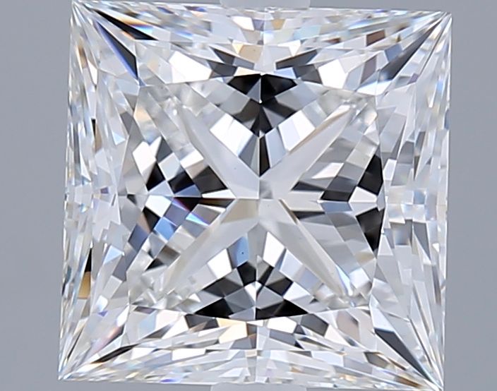 3.05 Carat E-VVS2 Princess Lab Diamond