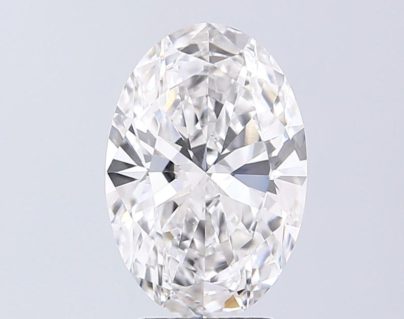 3.02 Carat F-VVS2 Oval Lab Diamond