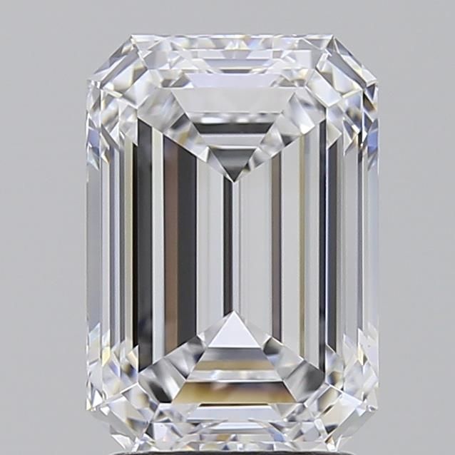 2.51 Carat D-VVS2 Emerald Lab Diamond