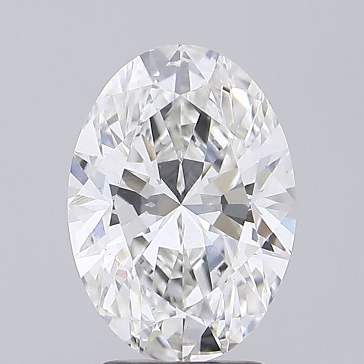 3.07 Carat F-VS1 Oval Lab Diamond