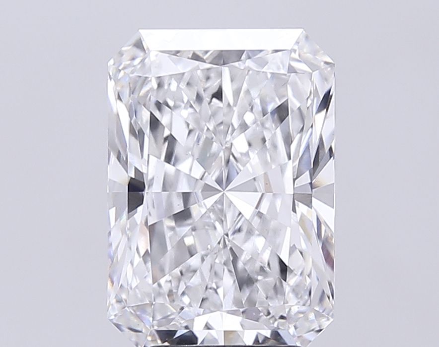 5.06 Carat D-VVS2 Radiant Lab Diamond