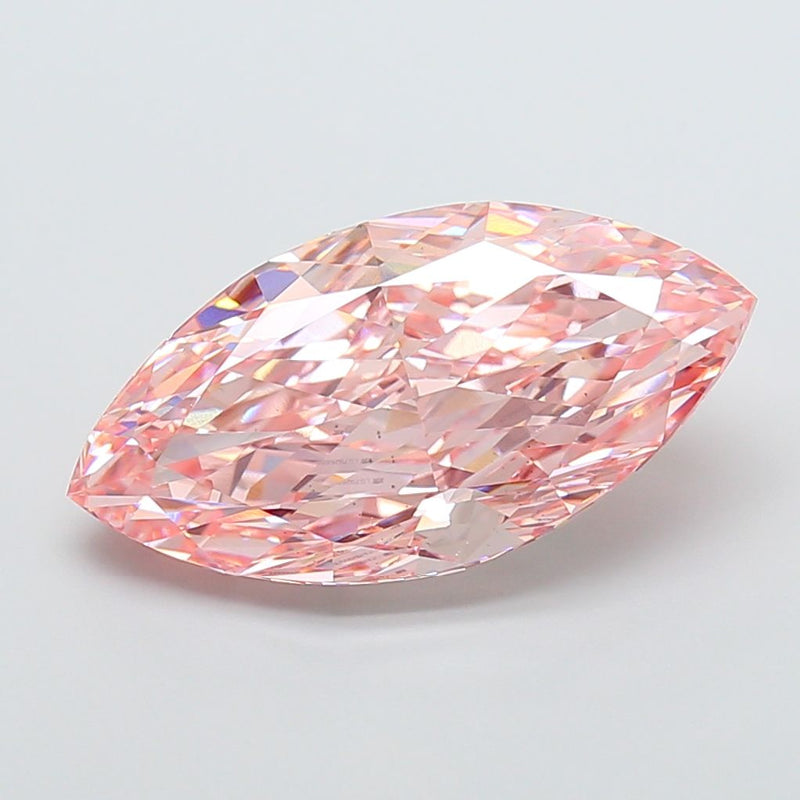 10.10 Carat Marquise Cut Fancy Pink