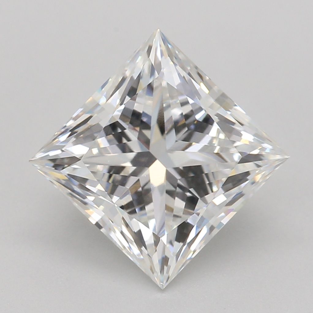 2.05 Carat E-VVS2 Princess Lab Diamond