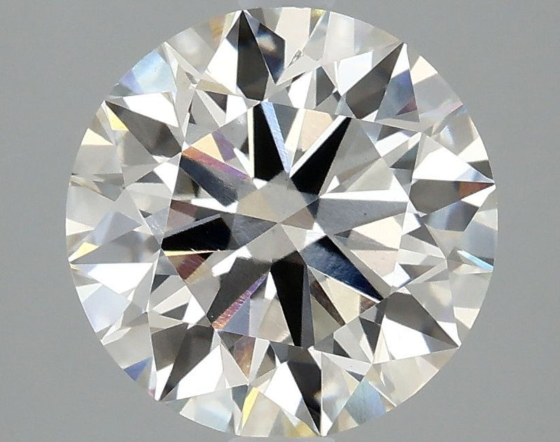 3.19 Carat H-VS1 Round Lab Diamond