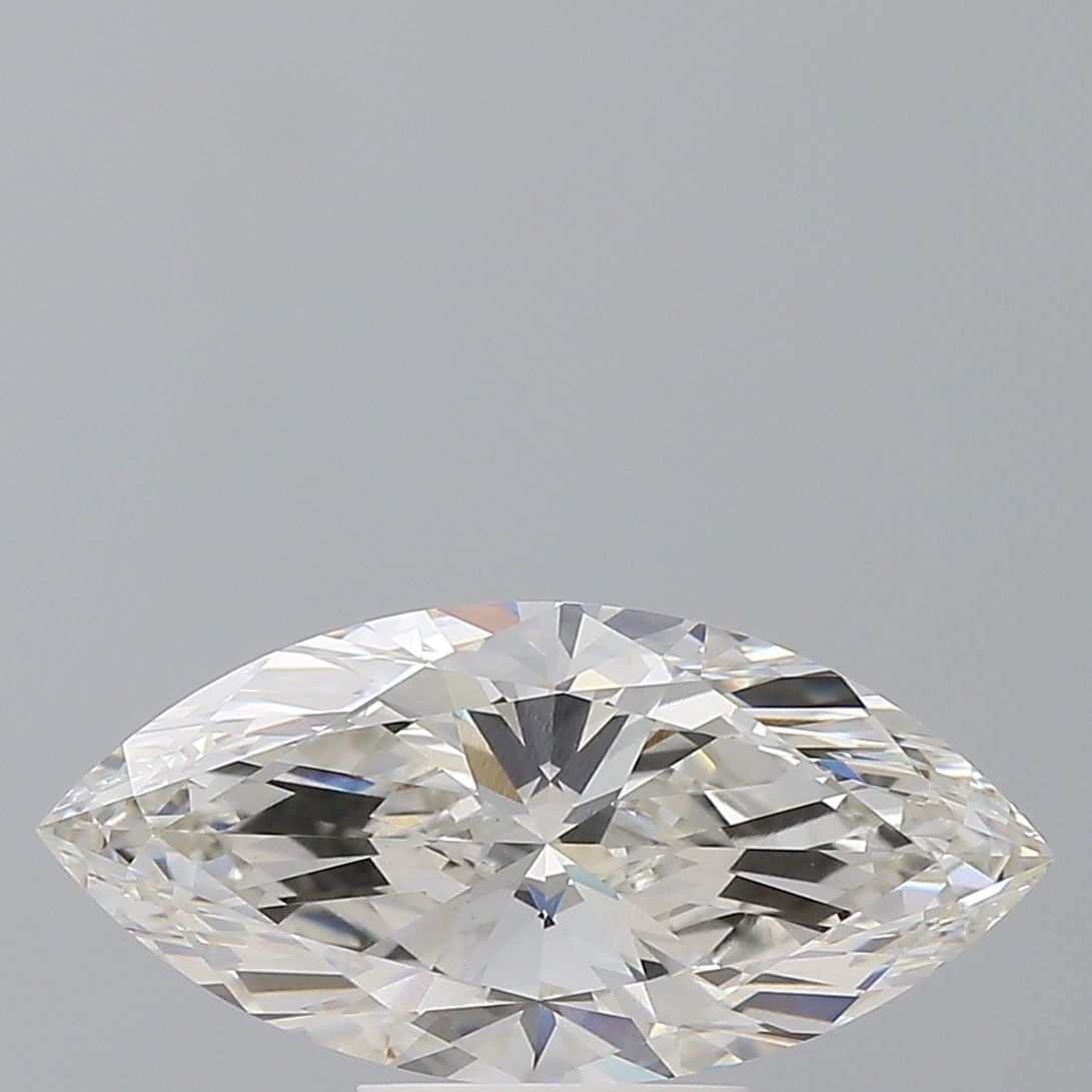 2.94 Carat G-VVS2 Marquise Lab Diamond