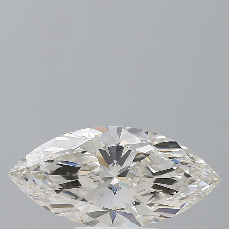 2.94 Carat G-VVS2 Marquise Lab Diamond