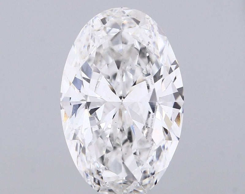 5.00 Carat F-VS2 Oval Lab Diamond