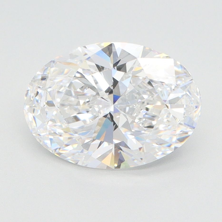 2.07 Carat D-VVS2 Oval Lab Diamond