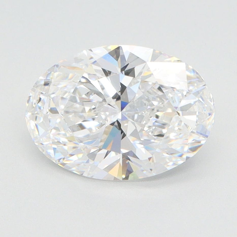 2.07 Carat D-VVS2 Oval Lab Diamond